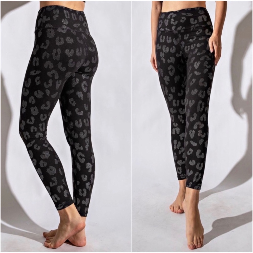 1 LEFT! NYE GOALS Women's Stretchy Leggings Yoga Pants Athleisure Leggings - Picture 2 of 3